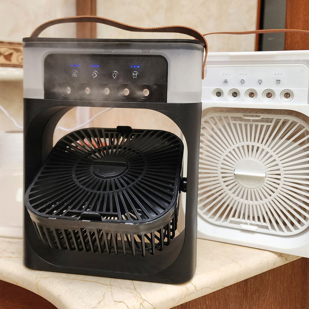 FreshAir Ultra Humidificador de Niebla Fría + Kit de Carga — Olvida el calor sofocante este verano