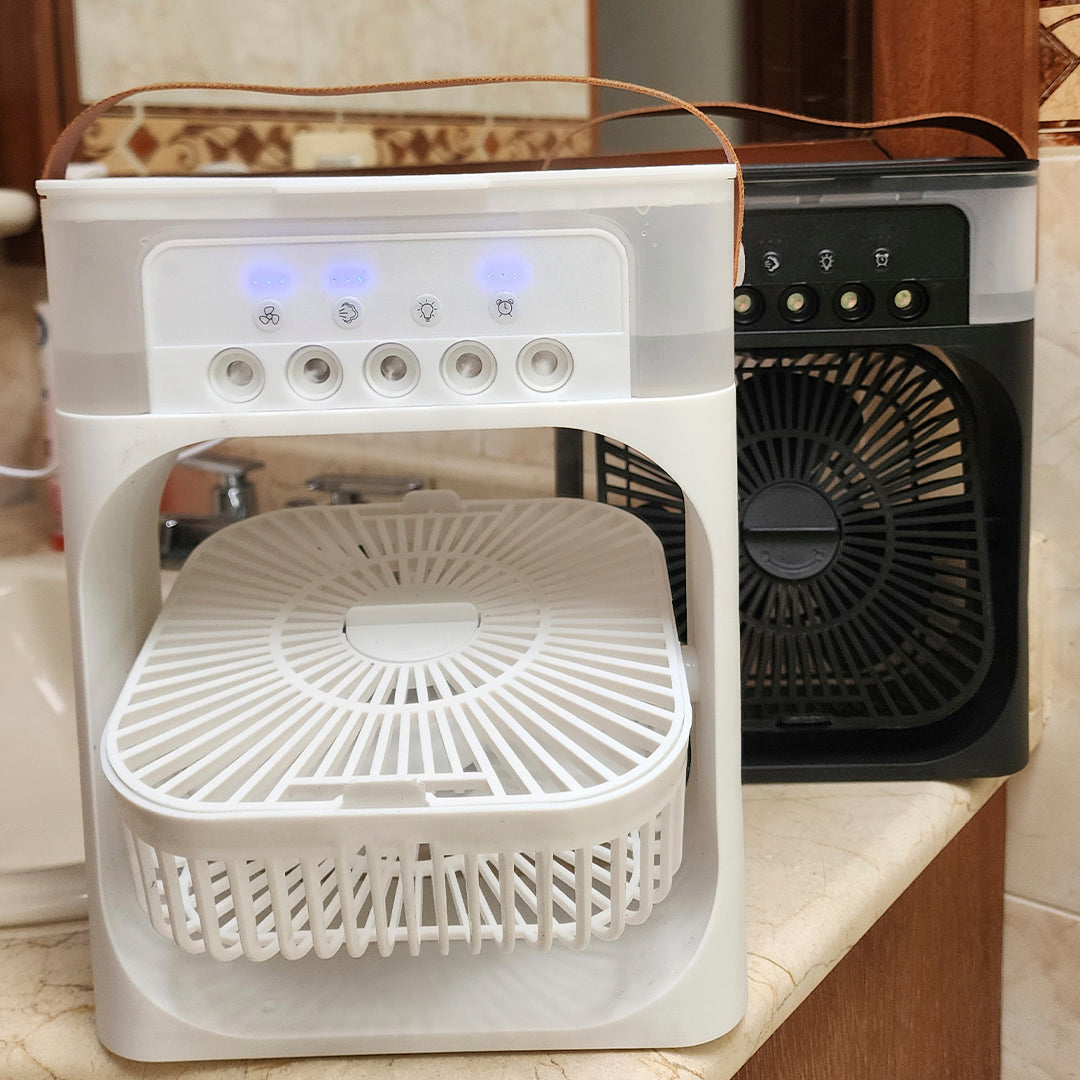 FreshAir Ultra Humidificador de Niebla Fría + Kit de Carga — Olvida el calor sofocante este verano