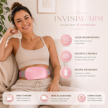 Calentador menstrual portátil,Alivio rápido para el dolor menstrual