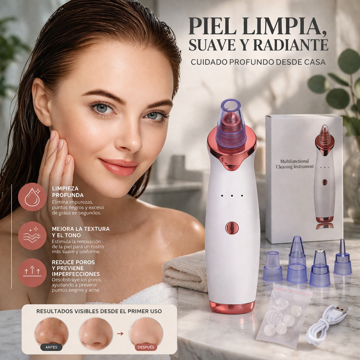 PoreClean Pro - Removedor de Pontos Negros ⚡