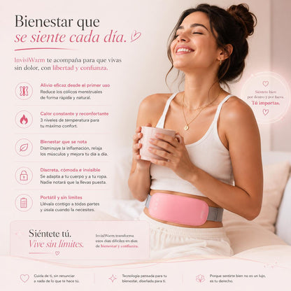 Calentador menstrual portátil,Alivio rápido para el dolor menstrual